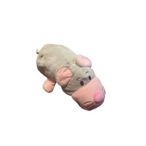 Original Flipazoo Sawyer Mouse to Caleb Cat Flip a Zoo Plush Toy Pink Gray